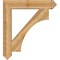 Ekena Millwork Westlake Arts & Crafts Rough Sawn Bracket, Western Red Cedar, 6"W x 38"D x 42"H BKT06X38X42WTL03RWR - alternate 3